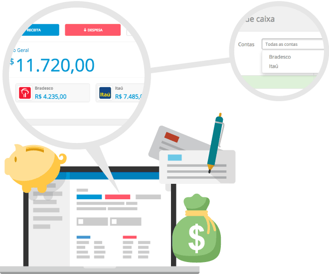 Separe suas contas pessoais e do consultório