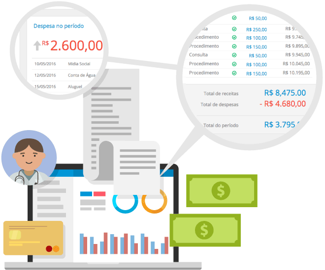 Controle seus gastos em um lugar só
