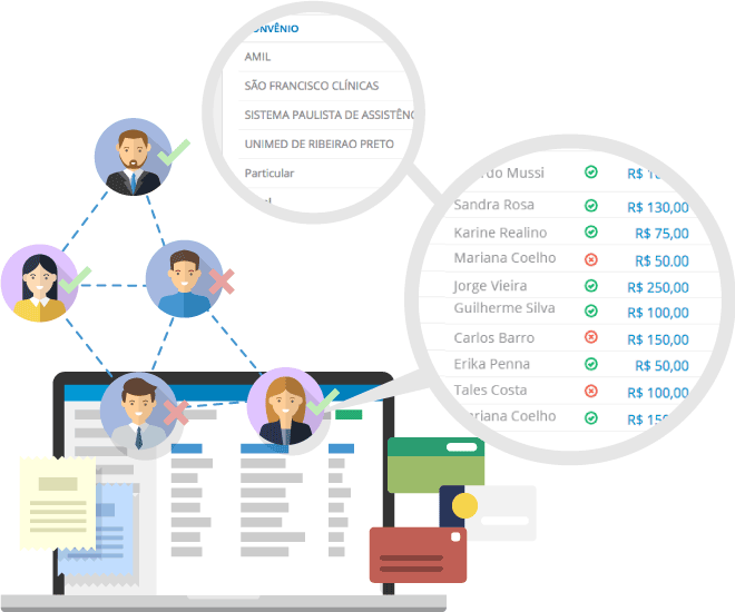 Tenha o registro dos seus recebimentos