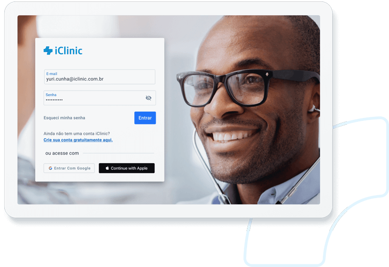 Segurança dos dados do consultório