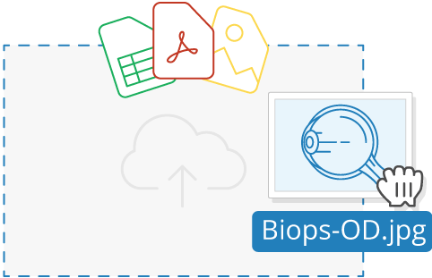 Anexe imagens no prontuário