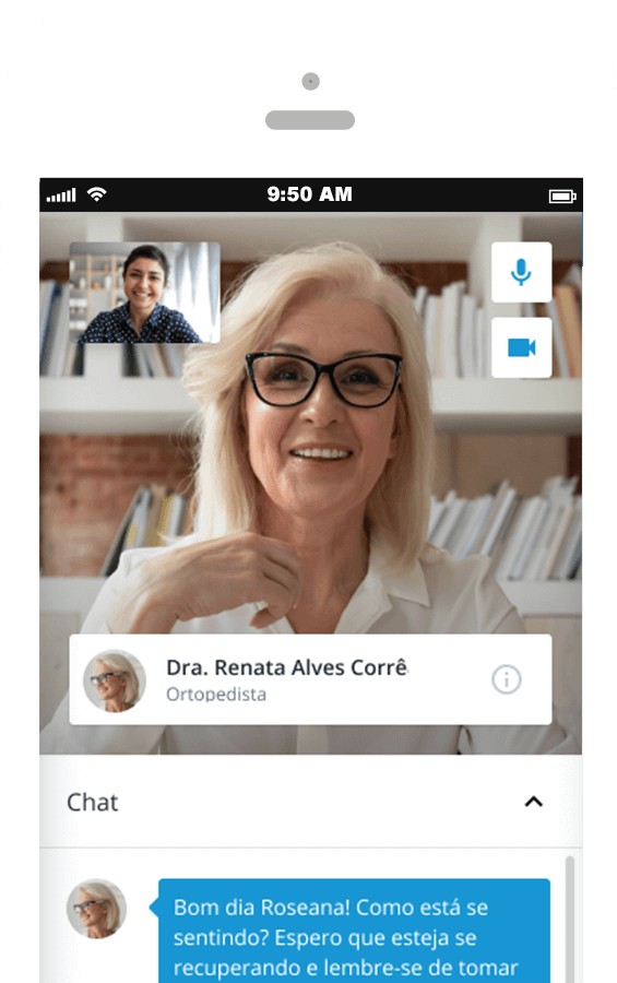Teleconsulta iClinic: oriente seus pacientes à distância